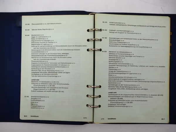 Mercedes Benz PKW Karosserie W 108 109 110 111 112 113 114 115 Arbeitswertbuch