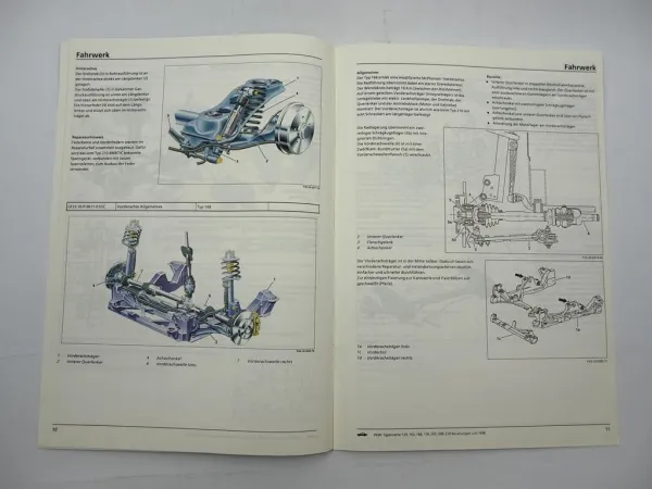 Mercedes-Benz R129 W163 W168 R170 W202 C208 W210 Einführungsschrift 6/1998