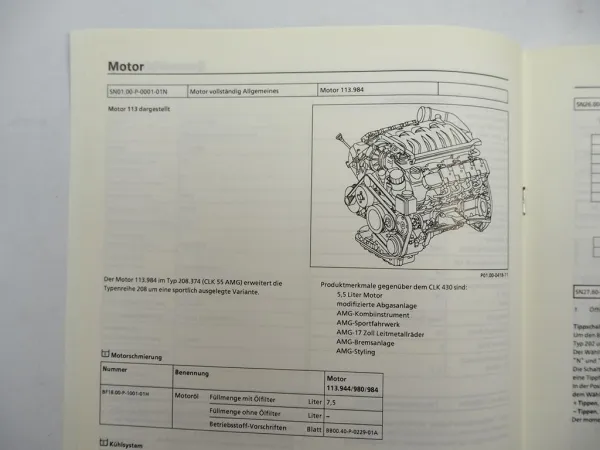 Mercedes-Benz R129 W202 C208 W210 Einführungsschrift Neuerungen 8/1999