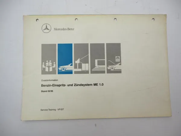 Mercedes Benz S / SL 600 Benzin Einspritz- u Zündsystem Me 1.0 Service Training