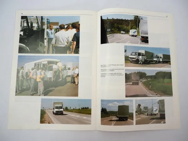 Mercedes Benz Scheinwerfer 2/1986 T2 507D - 811D Transporter Markteinführung