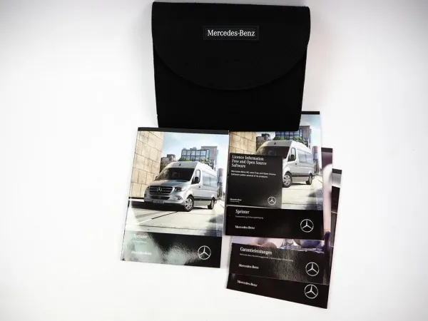Mercedes Benz Sprinter W907 Betriebsanleitung Bedienungsanleitung 2024 Bordmappe