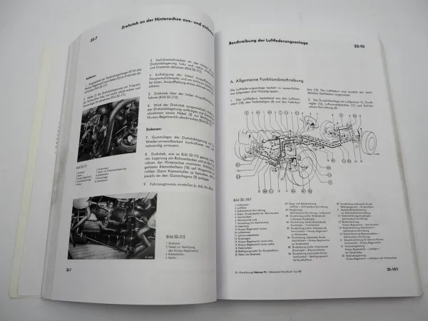 Mercedes Benz Typ 600 Werkstatthandbuch 1964 Der große Mercedes