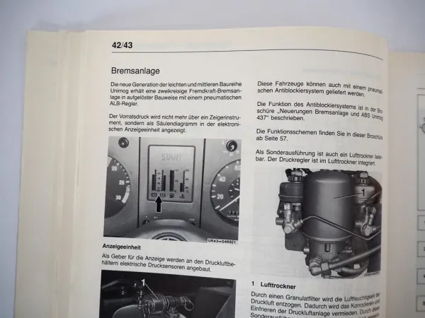 Mercedes Benz Unimog 408 418 U90 U110 U140 U140T Werkstatthandbuch 4/1992