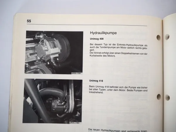 Mercedes Benz Unimog 408 418 U90 U110 U140 U140T Werkstatthandbuch 7/1992