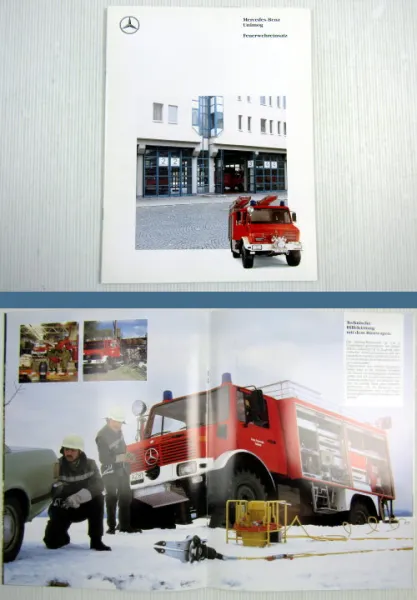 Mercedes Benz Unimog Feuerwehreinsatz 1991