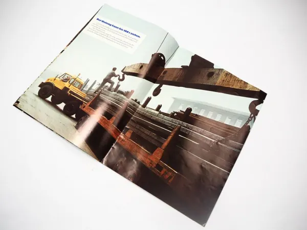 Mercedes Benz Unimog U84 406 Prospekt 1973