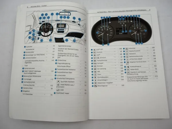 Mercedes Benz Vito 447 Betriebsanleitung 6/2022 Bedienungsanleitung Bordbuch