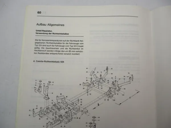 Mercedes Benz W124 C124 Coupé 230 300 CE Einführung Werkstatthandbuch 1987