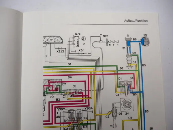Mercedes Benz W126 420 500 560 SEL Hydro Federung Werkstatthandbuch 1986
