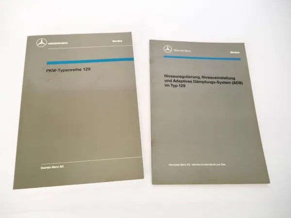 Mercedes Benz W129 300SL 300SL-24 500SL Werkstatthandbuch Schulung 1989