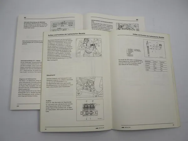 Mercedes Benz W129 300SL 300SL-24 500SL Werkstatthandbuch Schulung 1989