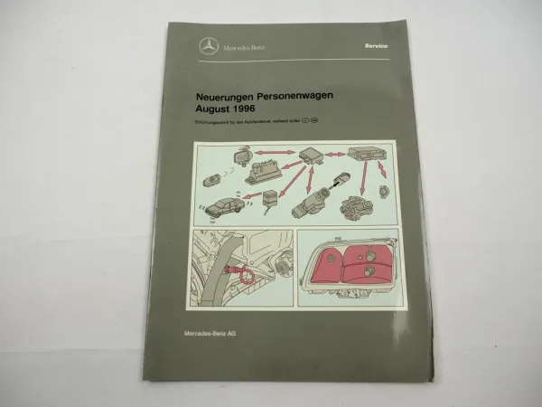 Mercedes-Benz Werkstatthandbuch Motor 104 111 ME 2.1 & C-Klasse Typ 202 1996