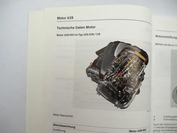 Mercedes-Benz Werkstatthandbuch Neuerungen Typ 129 168 202 210 215 220 Schulung 2000