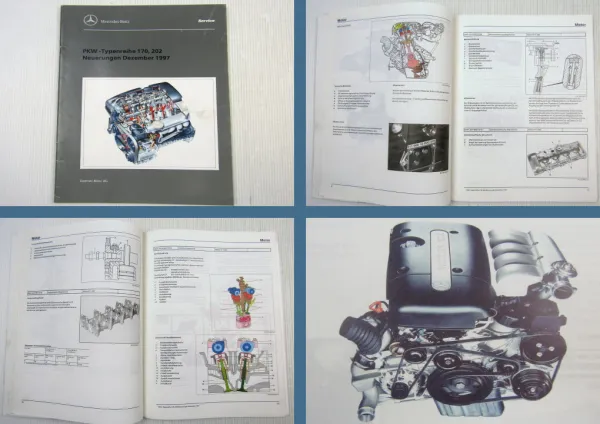 Mercedes-Benz Werkstatthandbuch Neuerungen Typ 170 W202 SLK C-Klasse Schulung 97