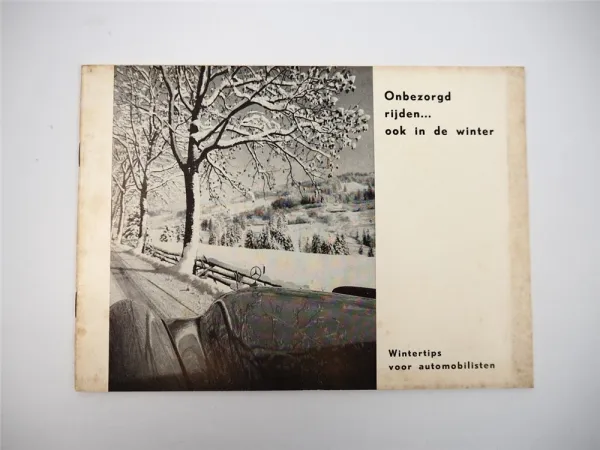 Mercedes Benz Wintertips voor automobilisten ca. 1963