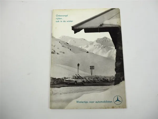 Mercedes Benz Wintertips voor automobilisten ca. 1964