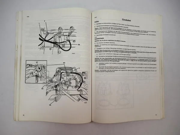 Mercruiser Mercury Marine Alpha Modelle Benzinmotor Betriebsanleitung 1997/98