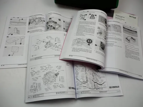 Merlo TF38.10 TT 145 Teleskoplader Betriebsanleitung Bedienung Wartung Ersatzteilliste 2022