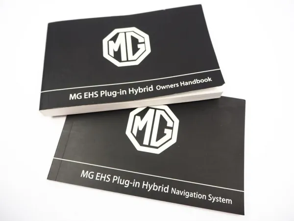 MG EHS Plug in Hybrid Owner Handbook Operation Manual & Navigation in englisch