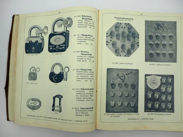 Michael Weitzel Ingelheim Katalog 100 Eisenwaren Werkzeuge Küchenartikel 1920er