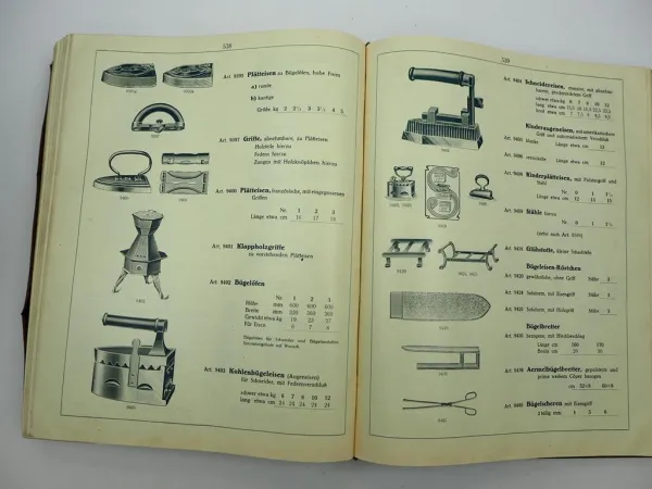 Michael Weitzel Ingelheim Katalog 100 Eisenwaren Werkzeuge Küchenartikel 1920er