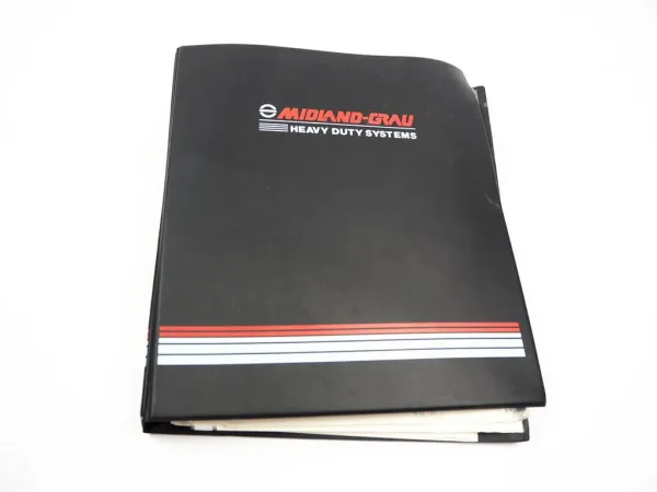 Midland Grau Druckluft Bremsentechnik in KFZ Schulungsunterlagen Einbau 1998