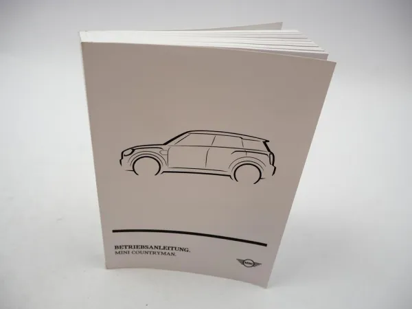 MINI COUNTRYMAN Betriebsanleitung Bedienungsanleitung 6/2022 Deutsch