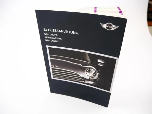Mini One Cooper Coupe Roadster Cabrio Betriebsanleitung Bedienungsanleitung 2014