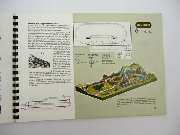 Minitrix Katalog Ratgeber Modellbau Eisenbahn Größe N Spielwaren 1979