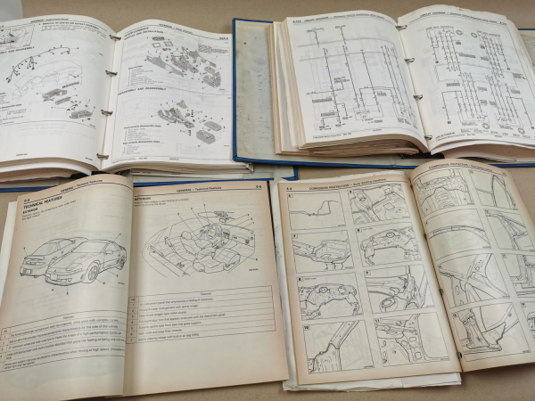 Mitsubishi 3000 GT Workshop Manual Electrical Wiring Werkstatthandbuch ab 1993