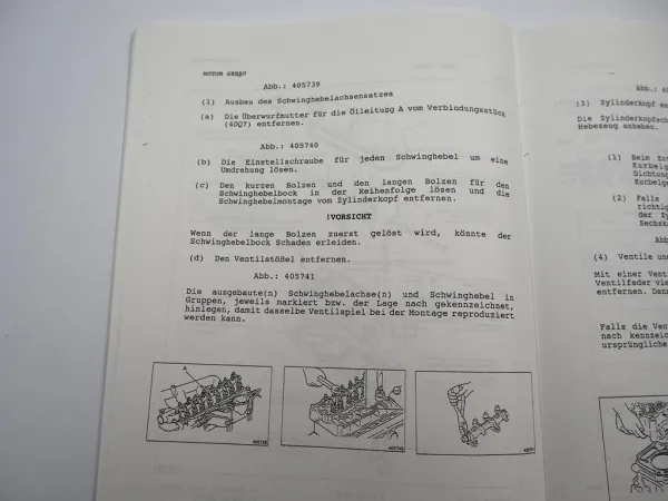 Mitsubishi 4DQ7 S4S Diesel Motor für FD 10 - 35 Stapler Werkstatthandbuch 1991