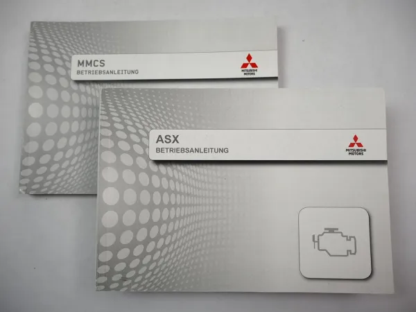 Mitsubishi ASX Betriebsanleitung + MMCS Bedienungsanleitung 2018 Bordbuch