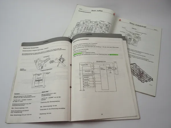 Mitsubishi Carisma 1600 GL 1800 GLX GLS 16V GDI Schulungshandbuch