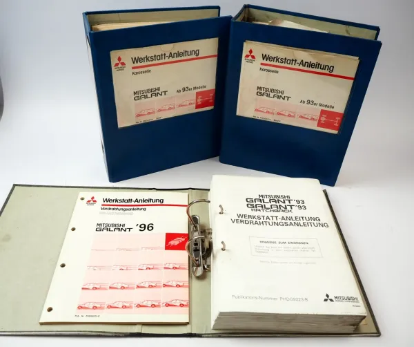 Mitsubishi Galant E50 1993 - 1996 Werkstatthandbuch Reparaturanleitung Schaltplan