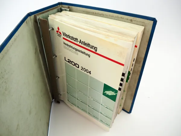 Mitsubishi L200 1997 - 2004 K60T Schaltpläne Schaltplan Elektrik Werkstatthandbuch