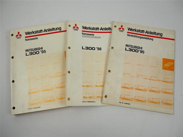 Mitsubishi L300 Werkstatthandbuch 1995 - 1998 Schaltpläne Reparaturanleitung