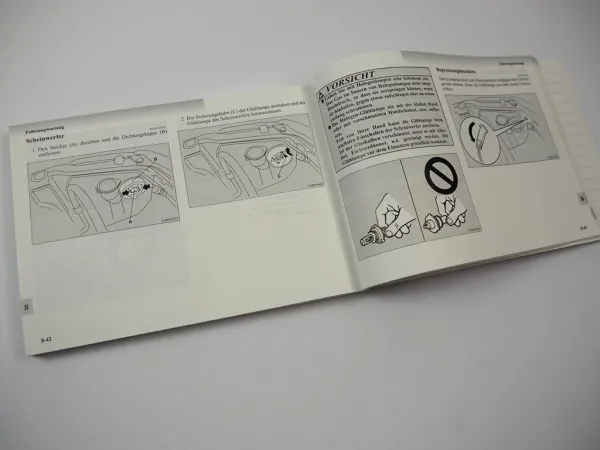 Mitsubishi Lancer 7 CS0 Invite Intense Betriebsanleitung Bedienung 2005 Deutsch