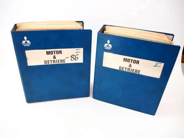 Mitsubishi Motor & Getriebe Werkstatthandbuch 1981 -1986 Reparaturanleitung