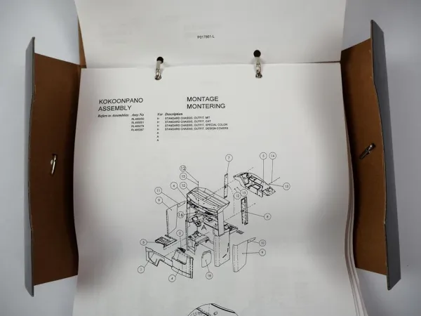 Mitsubishi RB14N Forklift Parts List Stapler Ersatzteilliste Schaltplan 2010