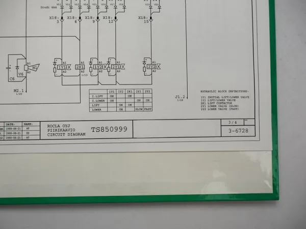 Mitsubishi SBP12K Hubstapler Betriebsanleitung Ersatzteilliste Schaltplan 2004