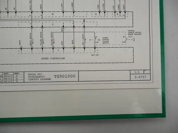 Mitsubishi SBP16KI Hubstapler Betriebsanleitung Ersatzteilliste Schaltplan 2004