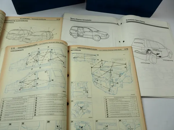 Mitsubishi Space Runner Wagon 1992 - 1997 Werkstatthandbuch Reparaturanleitung