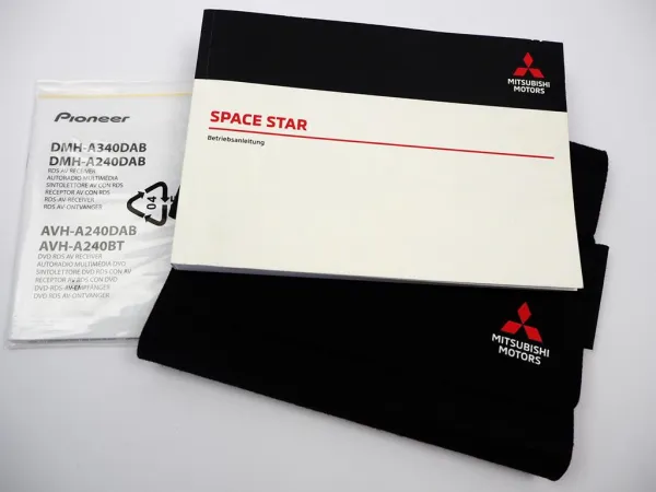 Mitsubishi Space Star Betriebsanleitung Bedienung 2023 Bordmappe Deutsch