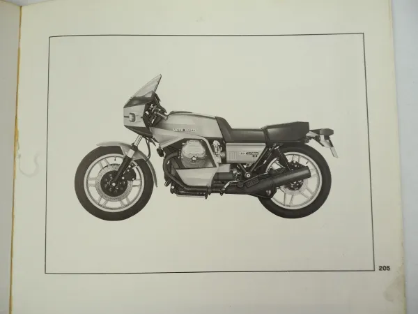 Moto Guzzi 850 LeMans II Ergänzung Reparaturanleitung Werkstatthandbuch 1979