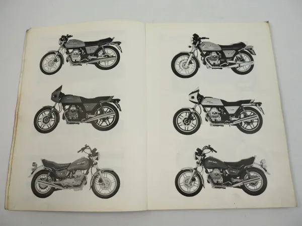 Moto Guzzi V35 II Imola C V50 III Monza V65 SP Werkstatthandbuch Reparaturanleitung