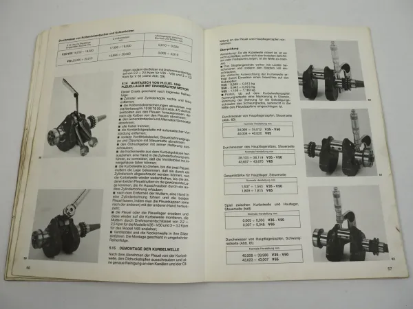 Moto Guzzi V35 II Imola C V50 III Monza V65 SP Werkstatthandbuch Reparaturanleitung