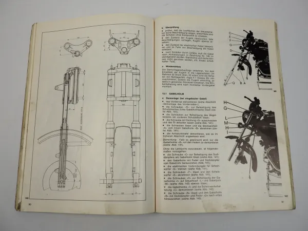 Moto Guzzi V35 V50 Werkstatthandbuch Reparaturanleitung 1979