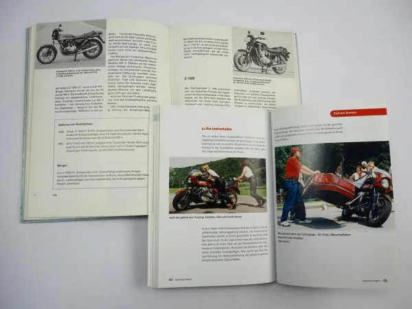 Motorrad Report von I. Reuter 1982 + Handbuch für Gespannfahrer 2001