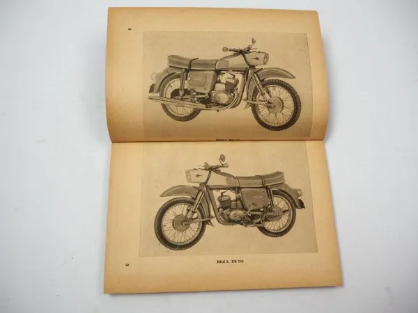 MZ ES 125 150 Motorrad Betriebsanleitung Bedienungsanleitung 1963